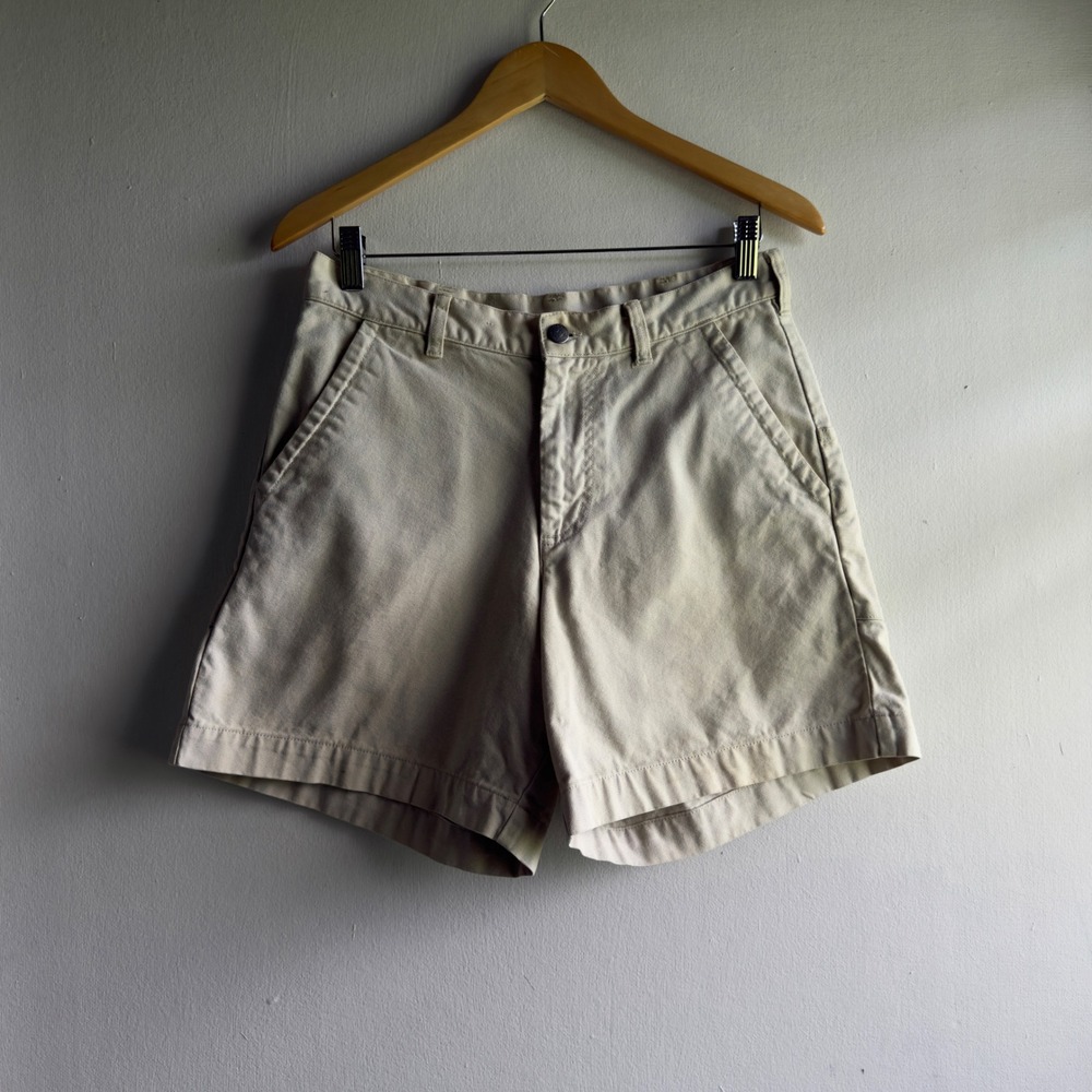 Patagonia Organic Cotton Canvas Stand Up Shorts Mens 31 Beige Gorpcore